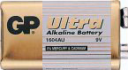 GP baterie ultra alkalická 9V