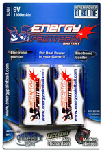 2ks Xtreme Power 9V Alkalická baterie