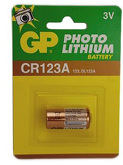 GP baterie CR123A 3V