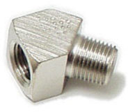 Kovové kolínko 1/8" 45 stupňů