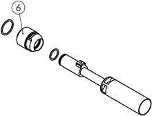 SW-1 Part #06 Barrel Thread Adapter