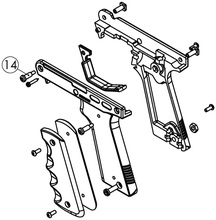 SW-1 Part #14 Frame Retention Screw