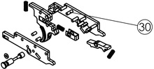 SW-1 Part #30 Trigger Plate Pin