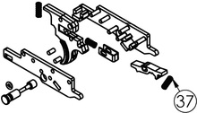 SW-1 Part #37 Sear Spring